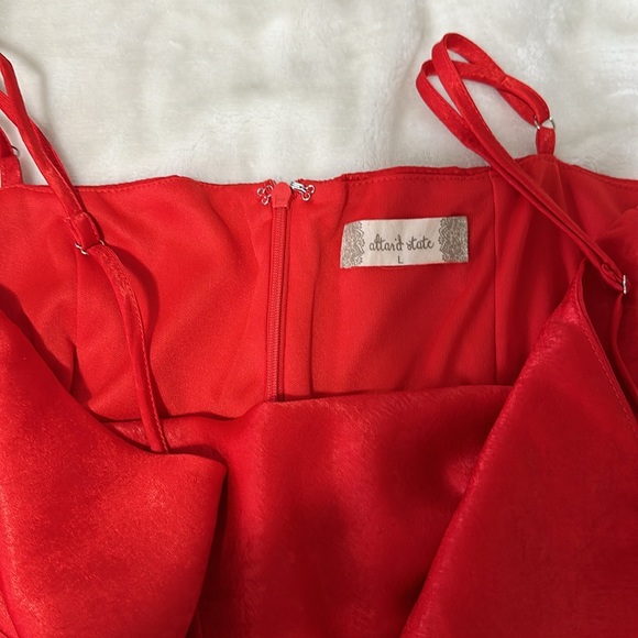 NWT MINI Glossed Cowl Neck Dress - Picture 3 of 3